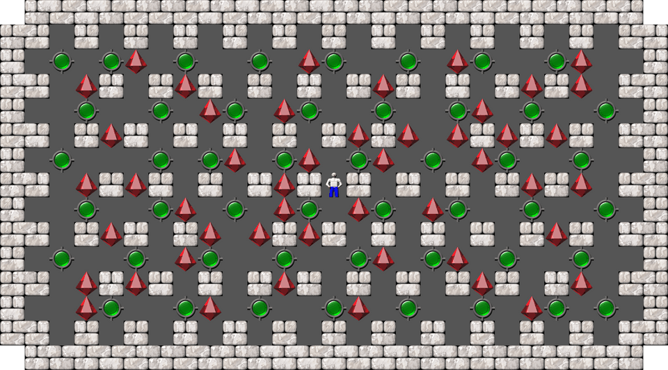 Sokoban Sasquatch 01 Arranged level 31